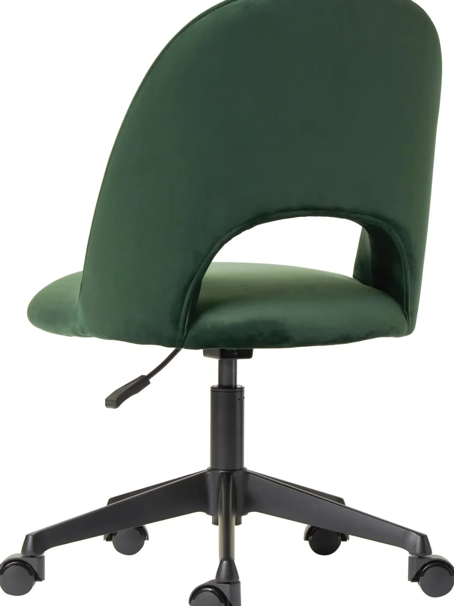 Sedia Da Scrivania In Velluto Rachel, Regolabile In Altezza