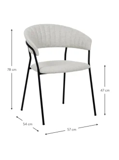 Sedia Imbottita Belle 2 Pz