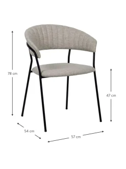 Sedia Imbottita Belle 2 Pz