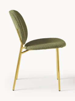 Sedia Imbottita In Boucle Ulrica 2 Pz