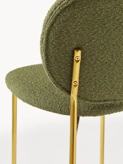 Sedia Imbottita In Boucle Ulrica 2 Pz