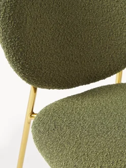 Sedia Imbottita In Boucle Ulrica 2 Pz