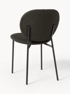 Sedia Imbottita In Boucle Ulrica 2 Pz