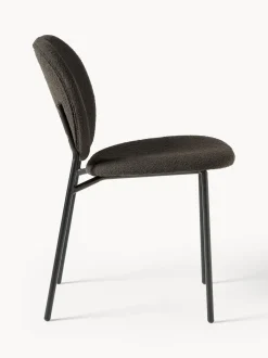 Sedia Imbottita In Boucle Ulrica 2 Pz