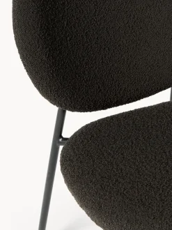 Sedia Imbottita In Boucle Ulrica 2 Pz