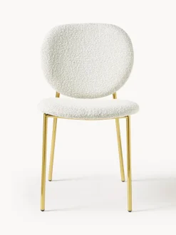 Sedia Imbottita In Boucle Ulrica 2 Pz