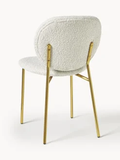 Sedia Imbottita In Boucle Ulrica 2 Pz