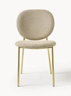 Sedia Imbottita In Boucle Ulrica 2 Pz