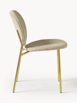 Sedia Imbottita In Boucle Ulrica 2 Pz