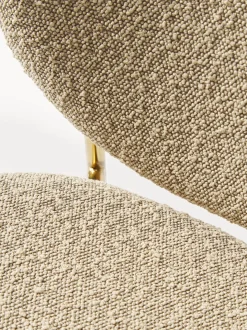 Sedia Imbottita In Boucle Ulrica 2 Pz