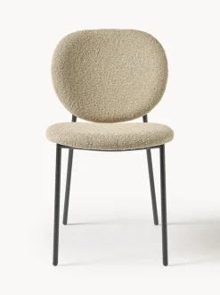 Sedia Imbottita In Boucle Ulrica 2 Pz