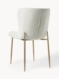 Sedia Imbottita In Boucle Tess