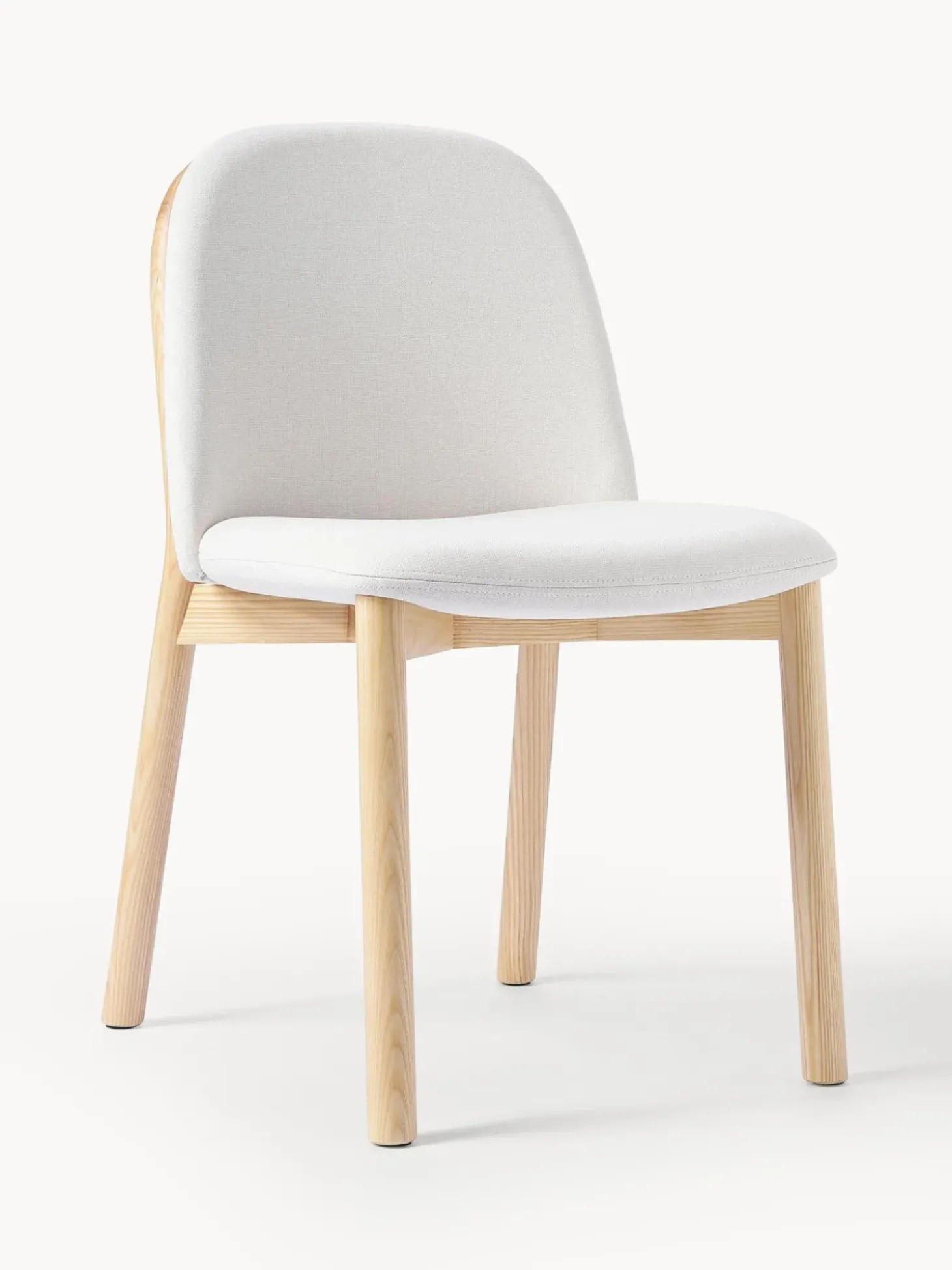 Sedia Imbottita In Legno Di Frassino Julie