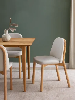 Sedia Imbottita In Legno Di Frassino Julie