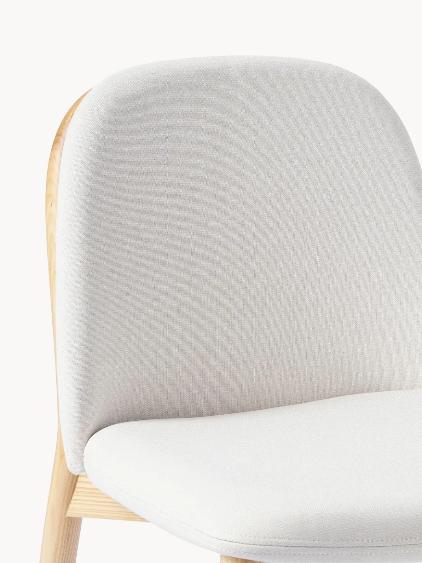 Sedia Imbottita In Legno Di Frassino Julie