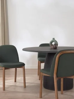 Sedia Imbottita In Legno Di Frassino Julie