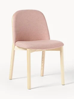 Sedia Imbottita In Legno Di Frassino Julie