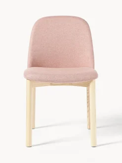 Sedia Imbottita In Legno Di Frassino Julie