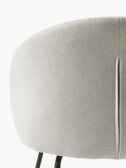 Sedia Imbottita In Tessuto Luisa 2 Pz