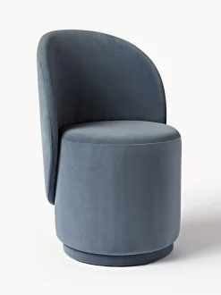 Sedia Imbottita In Velluto Zeyno