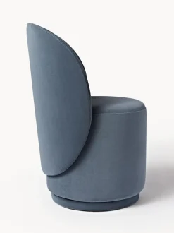 Sedia Imbottita In Velluto Zeyno