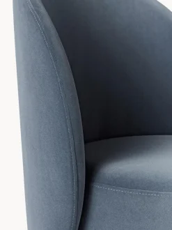 Sedia Imbottita In Velluto Zeyno