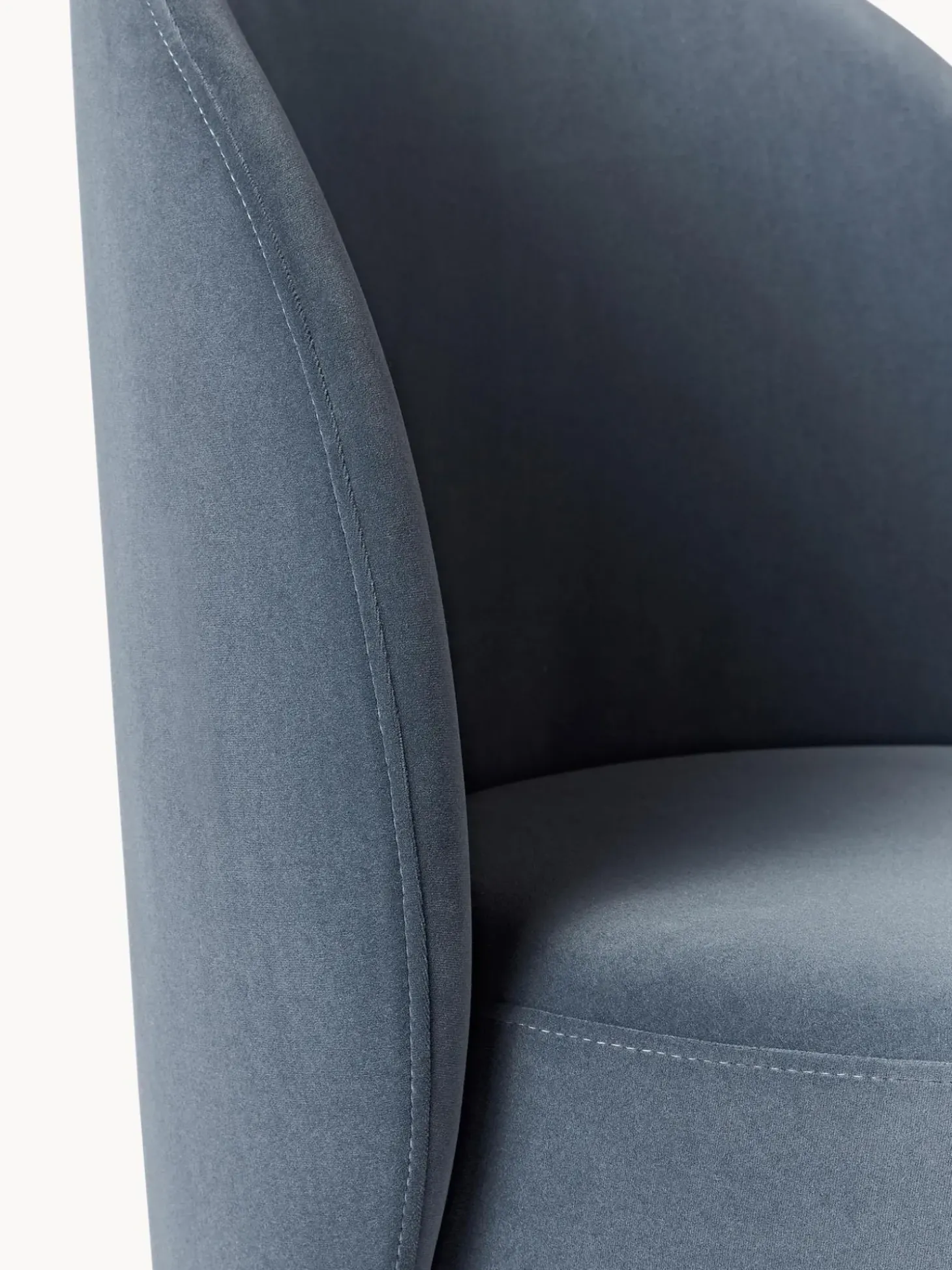 Sedia Imbottita In Velluto Zeyno