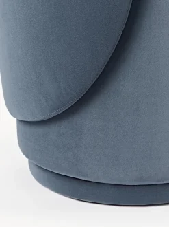 Sedia Imbottita In Velluto Zeyno