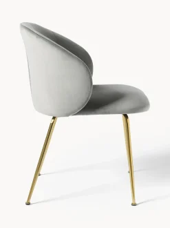 Sedia Imbottita In Velluto Luisa 2 Pz