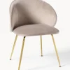 Sedia Imbottita In Velluto Luisa 2 Pz