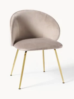 Sedia Imbottita In Velluto Luisa 2 Pz