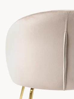 Sedia Imbottita In Velluto Luisa 2 Pz