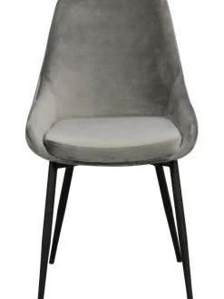 Sedia Imbottita In Velluto Sierra 2 Pz