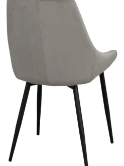 Sedia Imbottita In Velluto Sierra 2 Pz