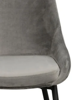 Sedia Imbottita In Velluto Sierra 2 Pz