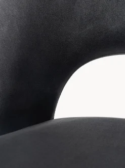 Sedia Imbottita In Velluto Rachel