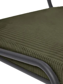 Sedia Imbottita In Velluto A Coste Mats 2 Pz