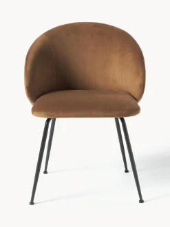 Sedia Imbottita In Velluto Luisa 2 Pz