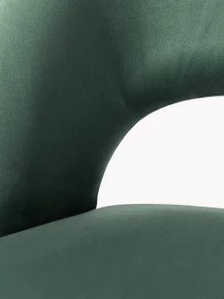 Sedia Imbottita In Velluto Rachel