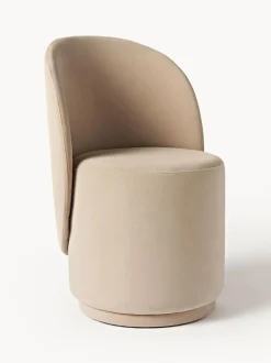 Sedia Imbottita In Velluto Zeyno