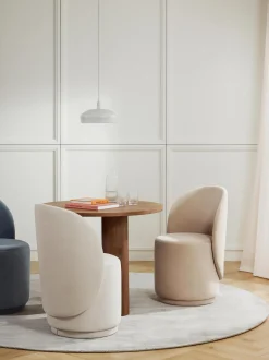 Sedia Imbottita In Velluto Zeyno