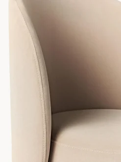 Sedia Imbottita In Velluto Zeyno