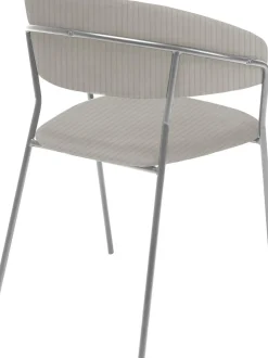 Sedia Imbottita In Velluto Belle 2 Pz