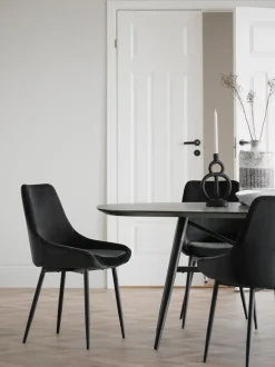 Sedia Imbottita In Velluto Sierra 2 Pz