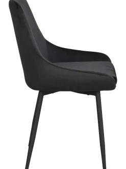 Sedia Imbottita In Velluto Sierra 2 Pz