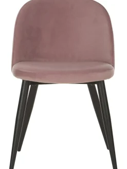 Sedia Imbottita In Velluto Amy 2 Pz