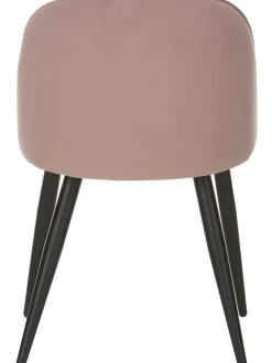 Sedia Imbottita In Velluto Amy 2 Pz