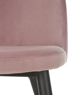 Sedia Imbottita In Velluto Amy 2 Pz