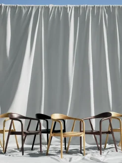 Sedia In Legno Con Braccioli Angelina