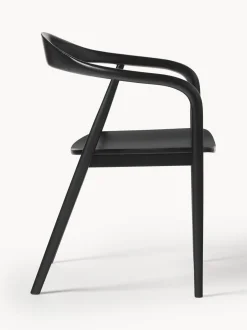 Sedia In Legno Con Braccioli Angelina